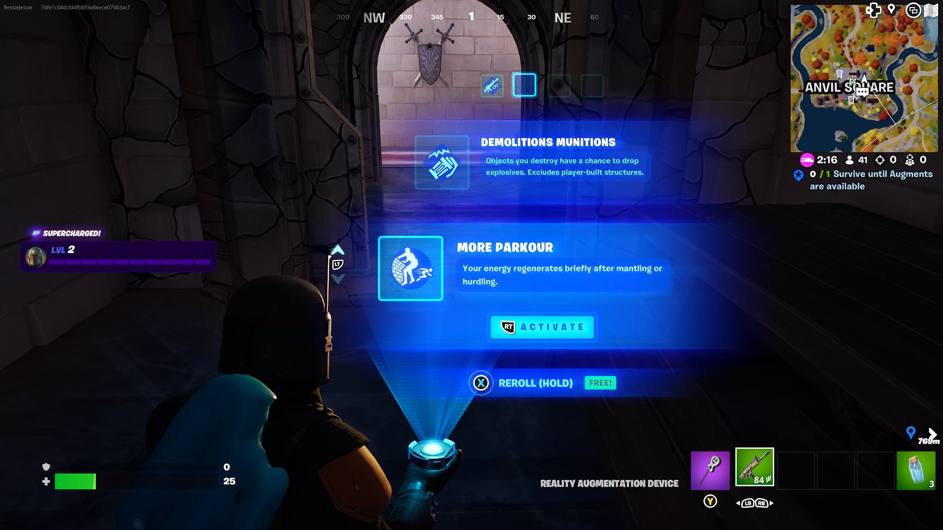 Fortnite Reality Augments: 完全なリストとその使用方法